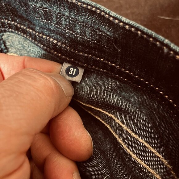 NWOT Citizens of Humanity Denim Dani Cropped Straight Leg Cuffed Jeans Size 31 - Picture 8 of 10